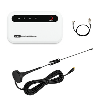 4G комплект для автомобіля роутер Olax 985 + зовнішня антена 7 Дб 6703 фото