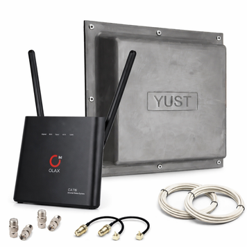 OLAX AX9 Pro комплект 4G интернета + антенна MIMO Yust 2x17 дБ 6851 фото