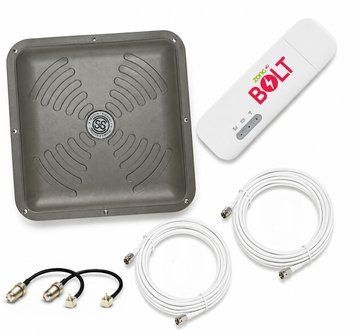 3G/4G WIFI комплект USB модем Bolt HiLink E8372 та панельна антена ENERGY MIMO 2x15 дБ 571 фото