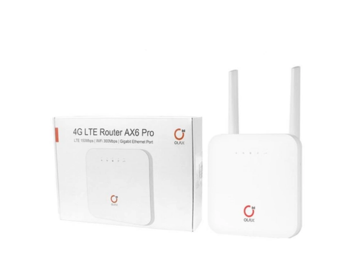 4G GSM WiFi маршрутизатор роутер Olax AX6 Pro з акумуляторною батареєю 4000 мАг 574 фото