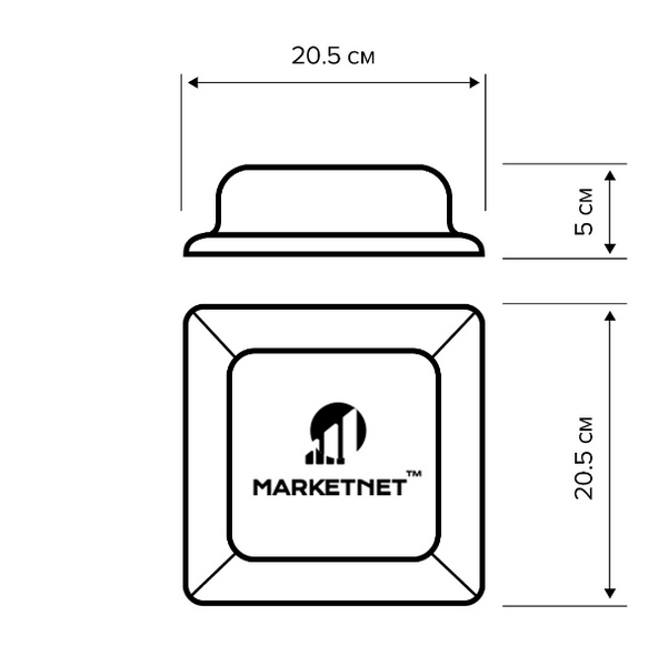 Панельная 3G/4G антенна MIMO T800 MARKETNET Милитари 900/1700-2700 МГц 18Дб 5986 фото