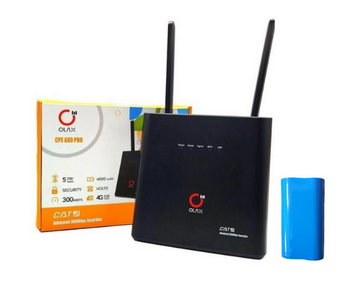 4G WiFi роутер машрутизатор Olax AX9 pro з акумулятором 4000 мАг 5940 фото