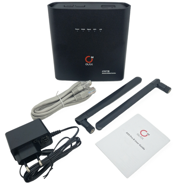 4G WiFi роутер машрутизатор Olax AX9 pro з акумулятором 4000 мАг 5940 фото