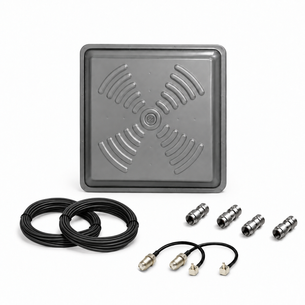 Комплект 4G Wi-Fi роутер Novatel MiFi 8800L BOX + антена ENERGY MIMO 2&times;24 дБ + кабель 50 ОМ + перехідники 6959 фото