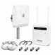 Комплект в село 4G Wi-Fi роутер World Vision 4G CONNECT STANDARD + антена Energy MIMO 2&times;15 dBi біла 6906 фото 1