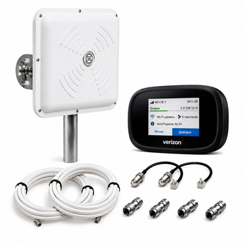 4G Wi-Fi в село роутер Novatel MiFi 7730L + антенна Energy MIMO 2&times;15 dBi  6908 фото