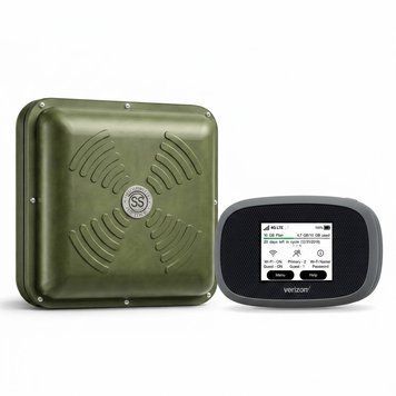4G інтернет комплект для військових Novatel MiFi 8800L + антена ENERGY MIMO 2х15 6858 фото