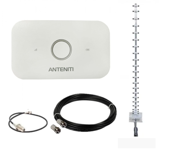4G антенний wifi комплект роутер anteniti E5573+антена стріла 21дб+кабель та перехідник 529 фото