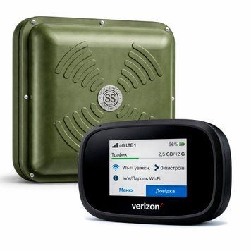 4G інтернет комплект WIFI роутер Novatel 7730 c MIMO антеною планшет Energy 2 x 15 Дб 6865 фото