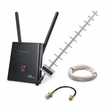 4G интернет комплект Olax AX9 Pro + 4G антенна стрила 21 Дб  6815 фото