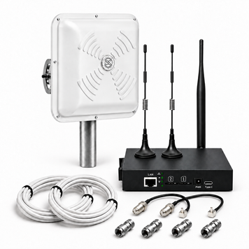 Комплект 4G-інтернету TODAAIR TD954G2 V7.0 з двома SIM-картами та антеною Energy MIMO 2&times;15 dBi 6973 фото