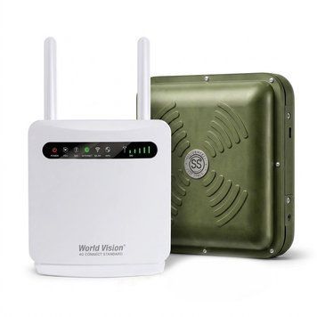 4G інтернет комплект WiFi роутер World Vision 4G CONNECT Standard + антена Energy MIMO 2x15 Дб (Енергія) 6871 фото