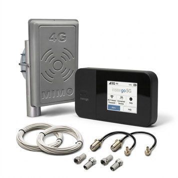 5G/4G Wi-Fi комплект: роутер Inseego Novatel M3100 + панельная MIMO антенна 2&times;17 dBi 6825 фото
