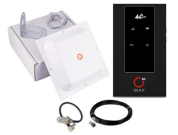 4G антенный комплект WIFI роутер OLAX MF981 + антенна квадрат R-Net 2&times;17 ДБ 5911 фото