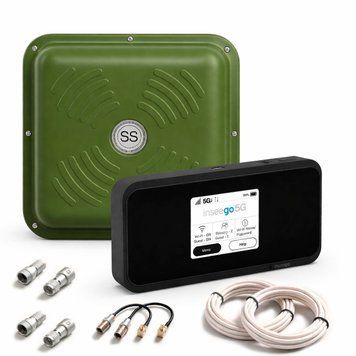 5G 4G інтернет комплект роутер Novatel Inseego M2100 Box + антена Energy 2x15 Дб 6829 фото
