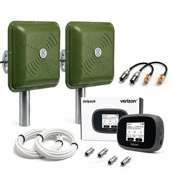 Комплект 4G WiFi роутер Novatel MiFi 8800L BOX + 2 антени Energy MIMO 2&times;15 дБ + кабель + перехідники 6894 фото