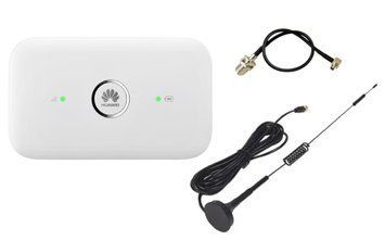 4G автомобильный интернет комплект Huawei E5573 + авто антенна 7 дб 800-2700 МГц 5915 фото