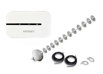 4G антенный комплект WIFI роутер ANTENITI 5576 + антенна Стрела MIMO 5 усилением 2x20 Дб 5963 фото
