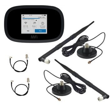 WIFI комплект для автомобиля роутер Novatel 8000 и 4G автоантенны 10 Дб (2 шт) 6732 фото