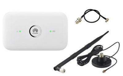 4G інтернет комплект автомобільний wifi роутер Huawei E5573 +автомобільна антена 10 дб 800-2700 МГц 5916 фото