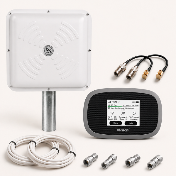 4G комплект для дачі Novatel MiFi 8800L + антена ENERGY MIMO 2×15 dBi біла + кабель і перехідники 6885 фото 4G комплект для дачі Novatel MiFi 8800L + антена ENERGY MIMO 2×15 dBi біла + кабель і перехідники 6885 фото