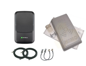 4G антенный комплект WIFI роутер Satell F3000 + 4G антенна  RnetT MIMO 2Х17 Дб 900-2700 мГц 5969 фото