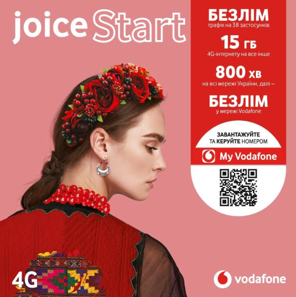 Стартовый пакет Vodafone Joice Start 593 фото