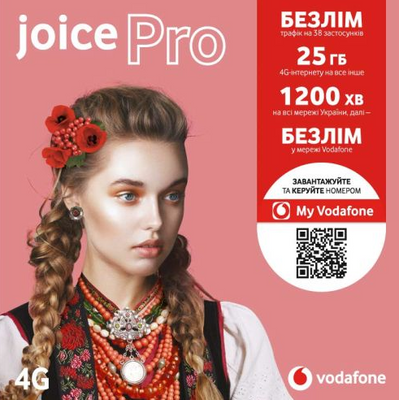 Стартовий пакет Vodafone Joice Pro 594 фото