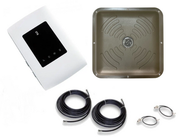 4G wifi антений комплект ZTE MF 920u + панельна антена ENERGY MIMO 2x 15дБ 1700-2700 МГц 562 фото