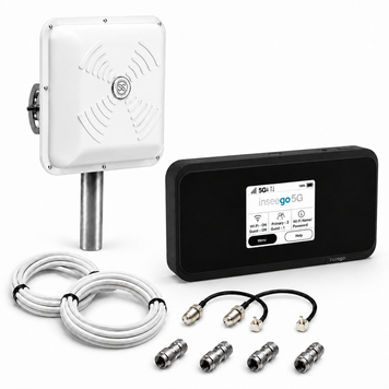 Комплект Novatel Inseego MiFi M2000 5G з білою антеною Energy MIMO 2&times;15 dBi 6942 фото