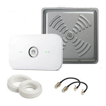 4G комплект роутер Huawei E5573 та  панельная антена ENERGY MIMO 24 дБ 6789 фото