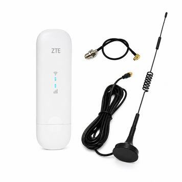4G/3G автокомплект wifi модем ZTE MF79U + автомобільна антена 7 Дб 6621 фото