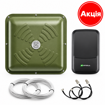 WIFI роутер Satell F3000 + антена Energy MIMO 2x15 Дбі - 4G інтернет комплект 6742 фото