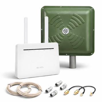4G WIFI комплект  Роутер ANTENITI B535-NA+панельная антенна Energy MIMO 2&times;15 дБ (1700-2700 мГц) 6796 фото